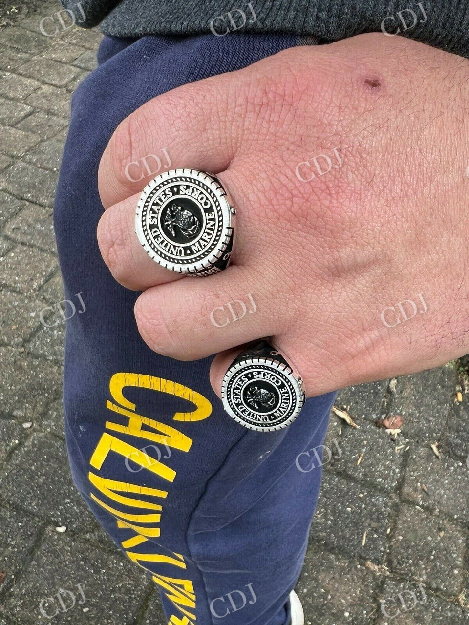 Marine Corps Sempre Fi Ring  customdiamjewel   
