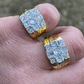 Iced Baguette Mens Pinky Ring  customdiamjewel   