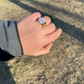 Iced Baguette Mens Pinky Ring  customdiamjewel   