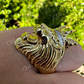Lion Moissanite Baguette Crown Mens Ring  customdiamjewel   