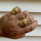 Lion Moissanite Baguette Crown Mens Ring  customdiamjewel   