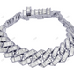 Hot Selling Round And Baugatte Moissanite Link Bracelet