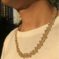 Antique 18mm Crown of Thorns Cuban Chain hip hop jewelry CustomDiamJewel