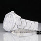 Custom Hip Hop Diamond Watch Stainless Steel Wrist Watch customdiamjewel