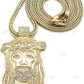 Hip Hop Sterling Silver Moissanite Jesus Pendant hip hop jewelry CustomDiamJewel