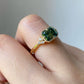 Antique Handmade Moissanite Bridal Promise Ring