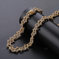 Antique 18mm Crown of Thorns Cuban Chain hip hop jewelry CustomDiamJewel