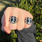 Black Onyx Anchor Sailor Maritime Ring  customdiamjewel   
