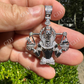 Moissanite Anubis Iced Pendant  customdiamjewel   