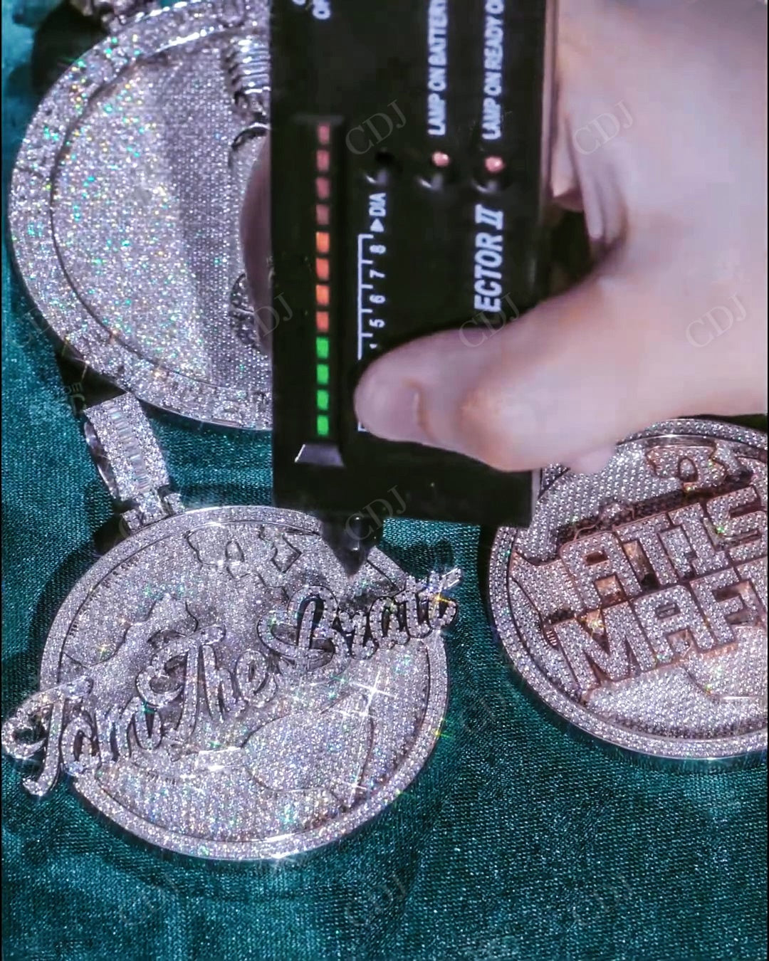 High Quality Iced Out Hip Hop Pendant hip hop jewelry CustomDiamJewel   