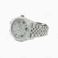 Small Bezel Fully Iced Out Moissanite Rolex Watch customdiamjewel