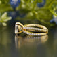 Oval Lab-Grown Diamond Crossover Ring customdiamjewel