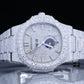 VVS Moissanite Custom IcedOut Men's Watch customdiamjewel