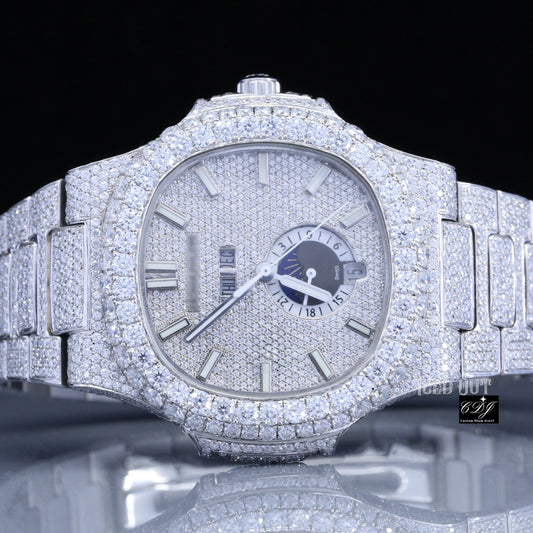 Luxury Customized Iced Out Diamond Watch For Men customdiamjewel