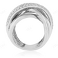 18K White Gold Moissanite Diamond Ring For Men hip hop jewelry CustomDiamJewel