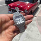 Customized Moissanite Cartier Santos Full Iced Out Watch For Bling's Men customdiamjewel