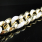925 Sterling Silver Alternating Mens Cuban Bracelet hip hop jewelry customdiamjewel