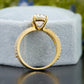 Oval Lab-Grown Diamond Crossover Ring customdiamjewel