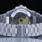 VVS Moissanite Custom IcedOut Men's Watch customdiamjewel