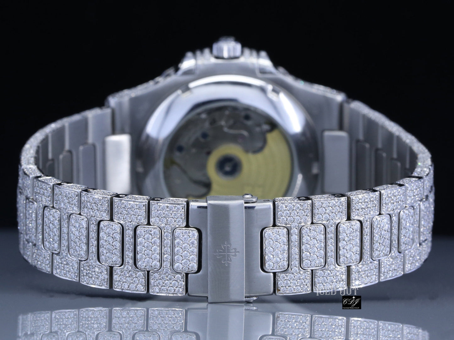 Luxury Customized Iced Out Diamond Watch For Men customdiamjewel