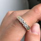 Sterling Silver Lab Grown Diamond Stacking Band