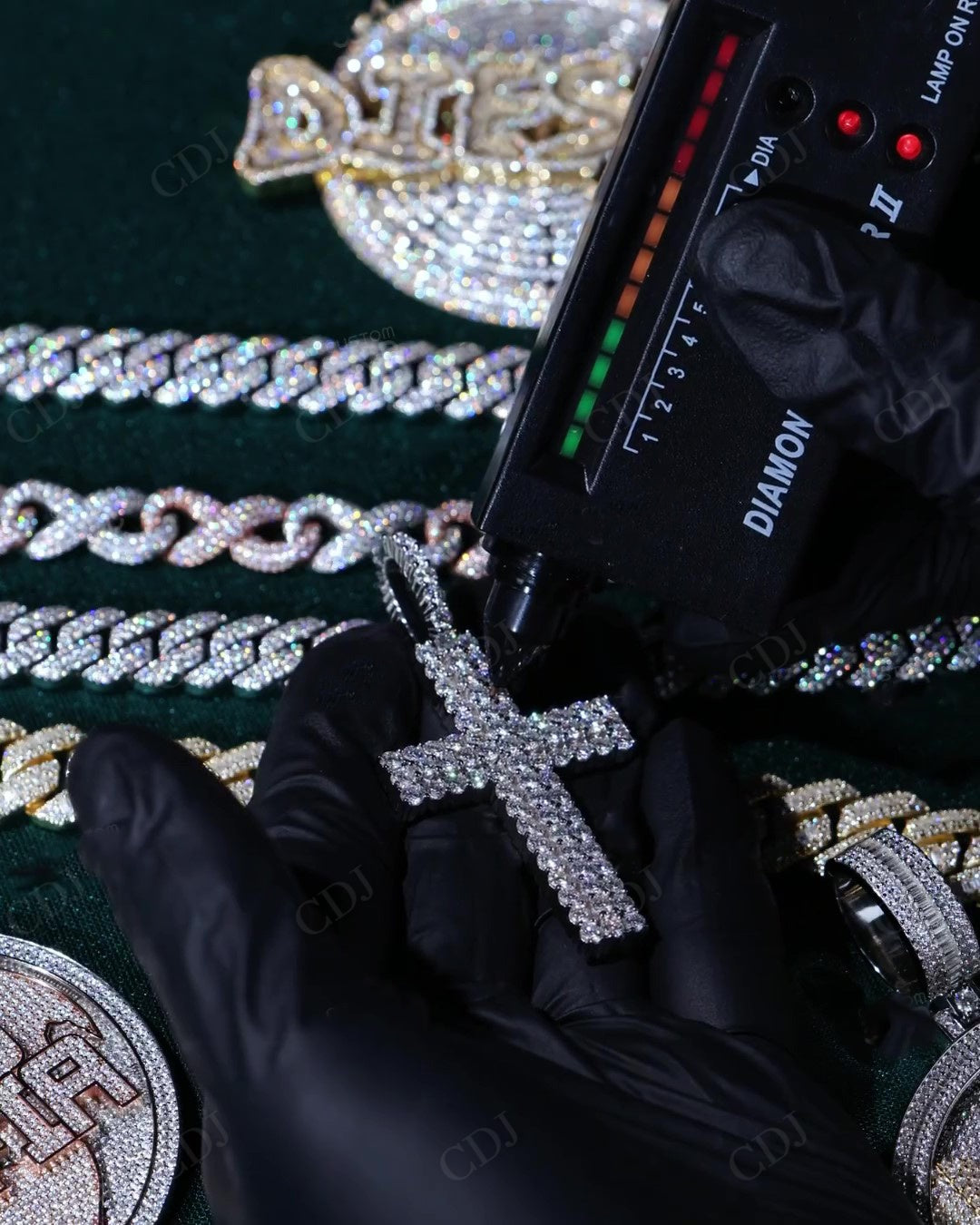 High Quality Iced Out Hip Hop Pendant hip hop jewelry CustomDiamJewel   