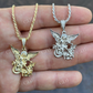 Saint Michael Archangel Diamond Hip Hop Pendant  customdiamjewel   