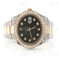 Round Bezel Moissanite Diamond Watch Hip Hop Men's Wrist Watch customdiamjewel