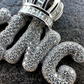 Hip Hop King With Crown Moissanite Pendant  customdiamjewel   