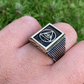 All Seeing Eye Of Providence Masonic Ring  customdiamjewel   