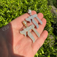 Moissanite Chai Hebrew Pendant  customdiamjewel   