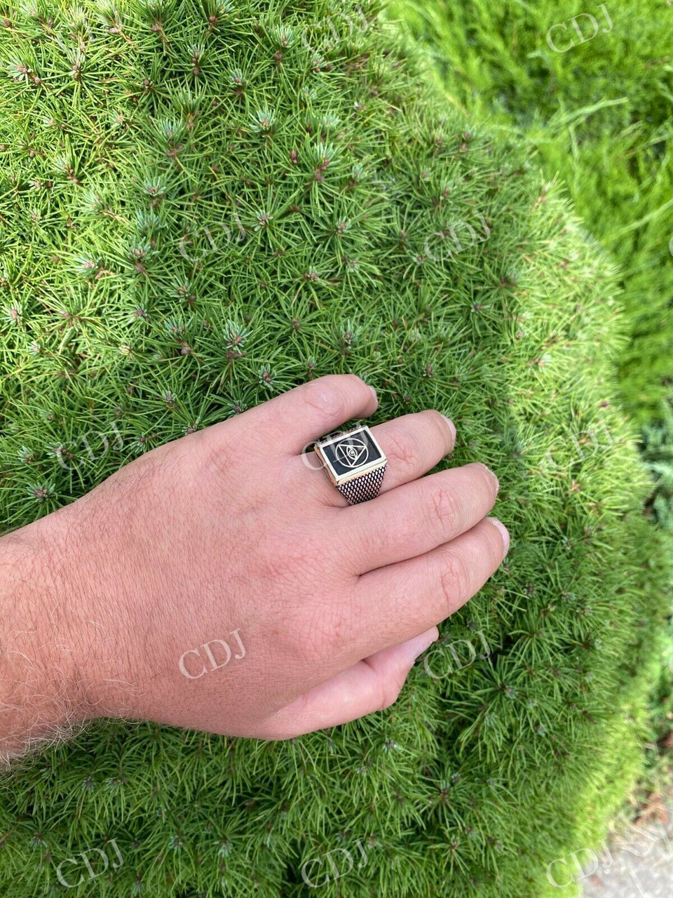 All Seeing Eye Of Providence Masonic Ring  customdiamjewel   