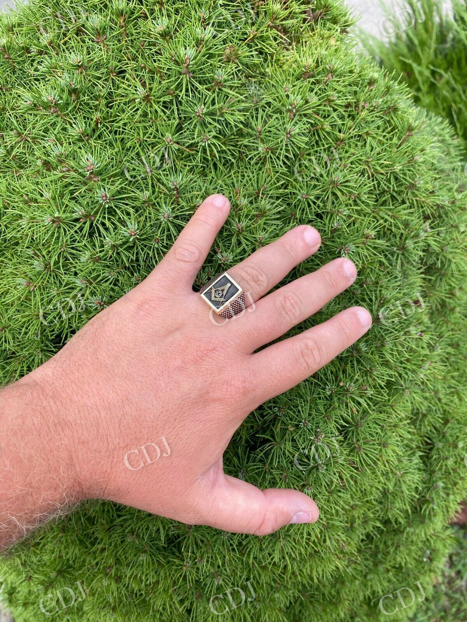 Free Mason Masonic Letter G Ring  customdiamjewel   