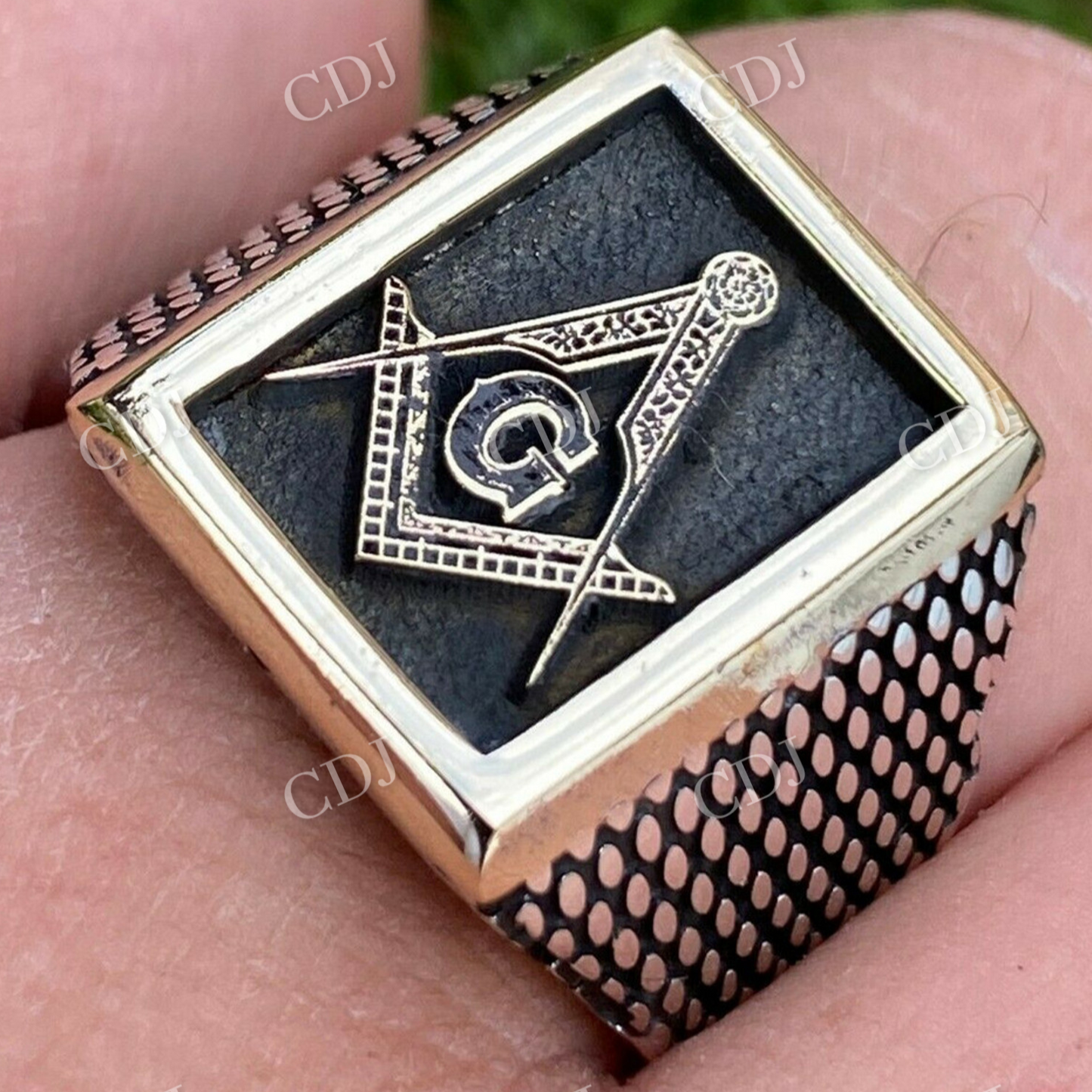Free Mason Masonic Letter G Ring  customdiamjewel   