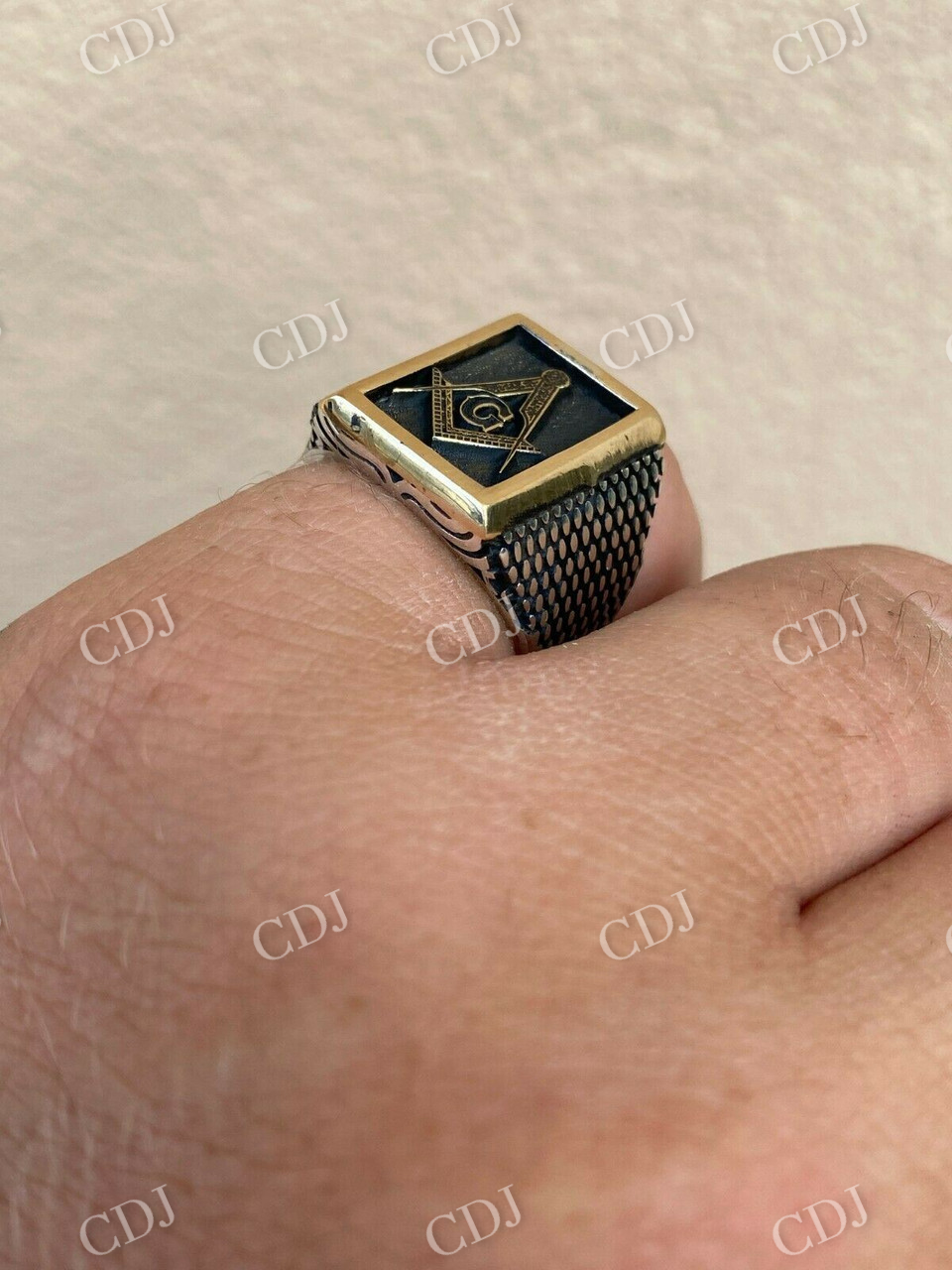 Free Mason Masonic Letter G Ring  customdiamjewel   