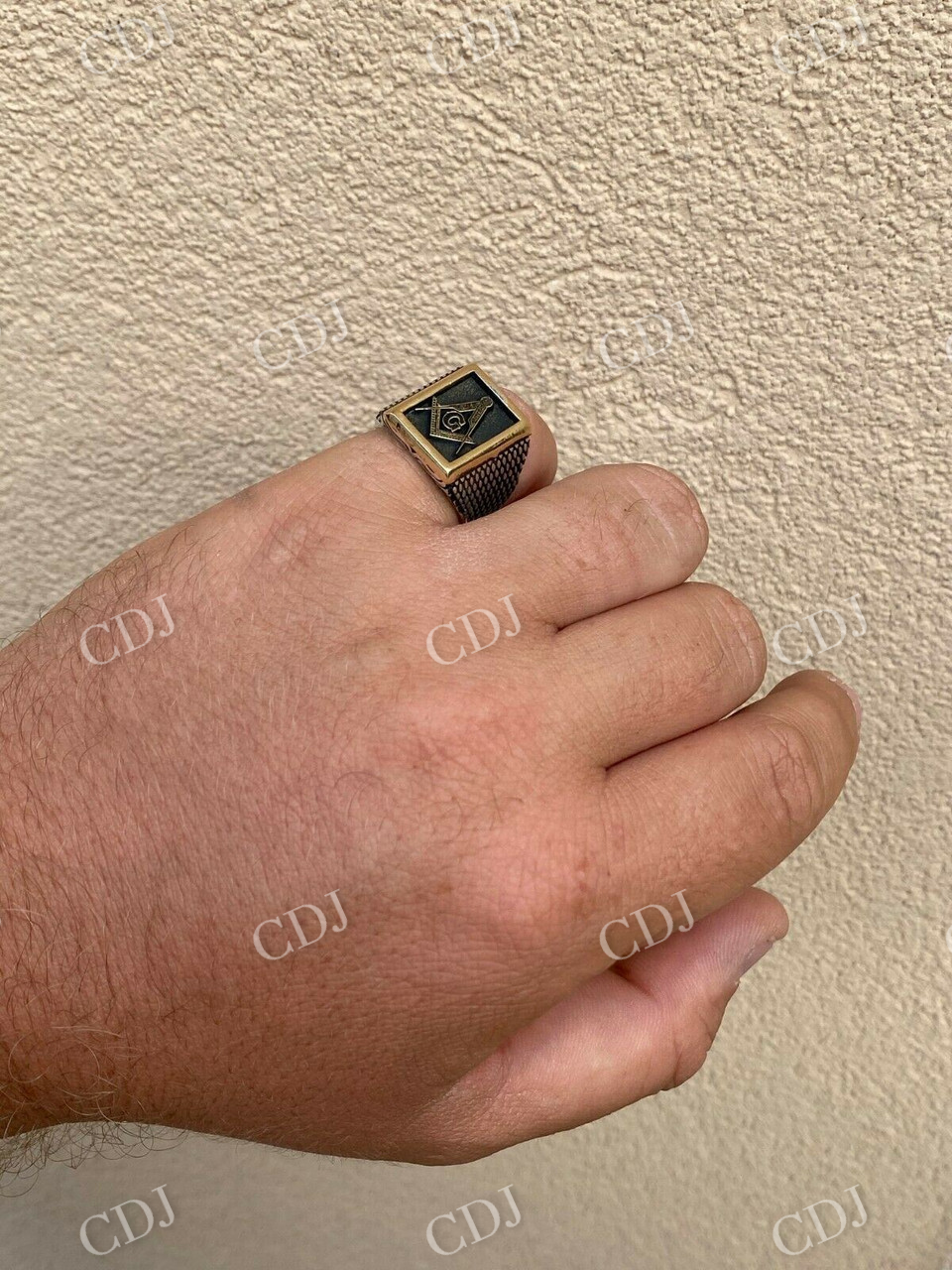 Free Mason Masonic Letter G Ring  customdiamjewel   