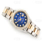 Hip Hop Rolex Bezel Set Stainless steel Watch customdiamjewel