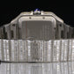 Custom Baguette Diamond Cartier Watch Men's Iced Out Hip Hop Watch customdiamjewel