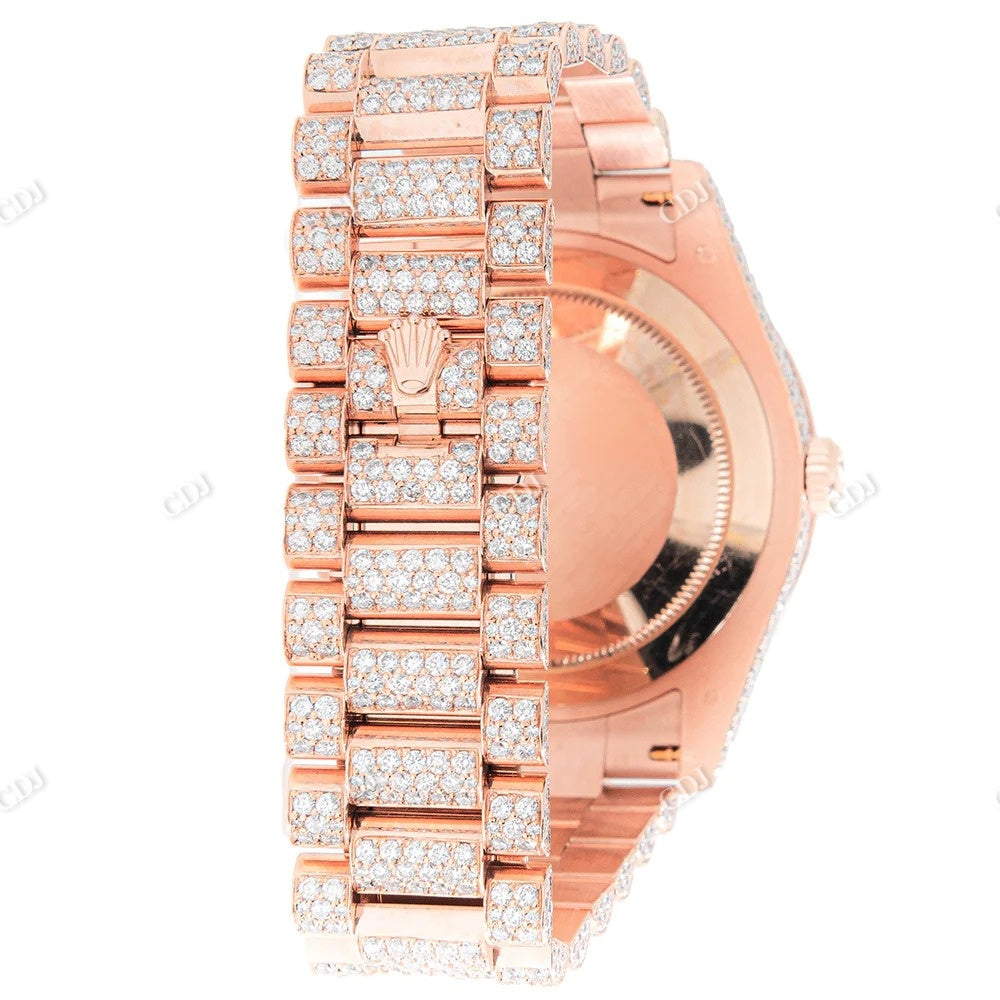 Rolex Customized Luxury Wrist Watch For Men customdiamjewel