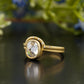 Oval Rose Cut Lab-Grown Diamond Ring customdiamjewel