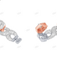 VVS Moissanite Fully Iced Unique Link Bracelet