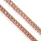VVS Moissanite Rose Gold Cuban Link bracelet For Men CustomDiamJewel