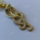 Moissanite Snake King Cobra Pendant  customdiamjewel   