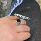 Black Onyx Signet Ring  customdiamjewel   