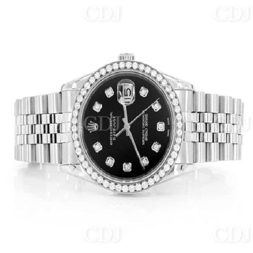 Hip Hop Iced Out Moissanite Diamond Watch customdiamjewel