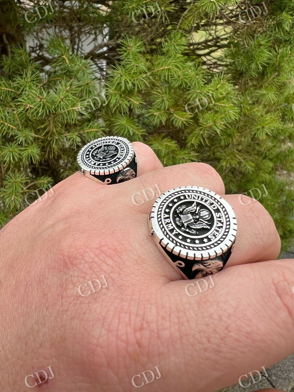 US Army Military Ring  customdiamjewel   