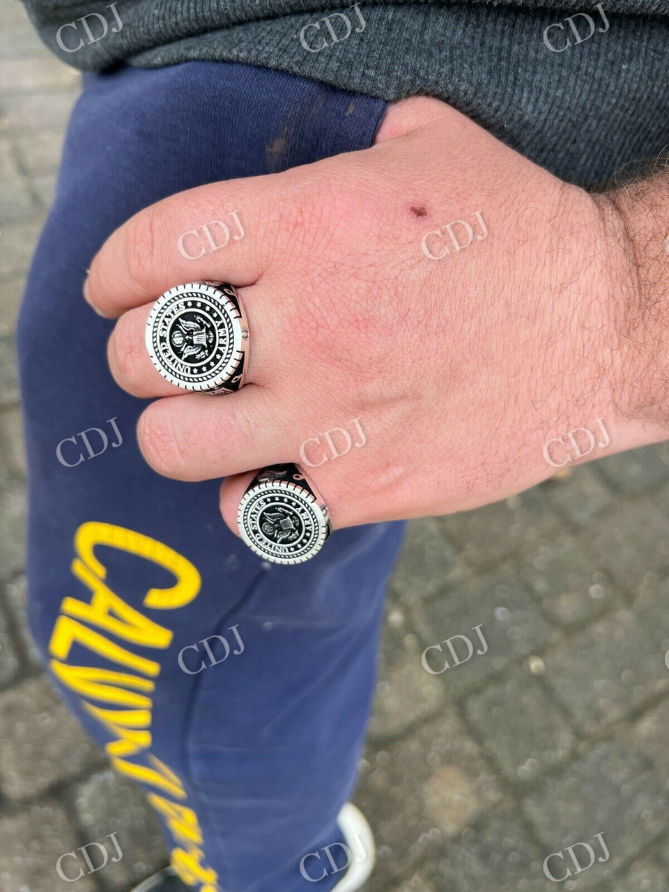 US Army Military Ring  customdiamjewel   