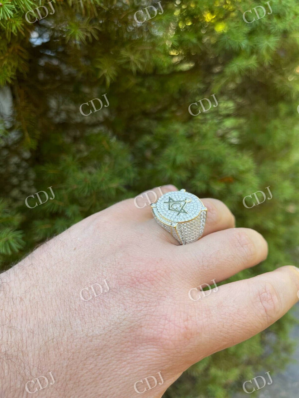 Pass Diamond Test Pinky Hip Hop Mason  customdiamjewel   