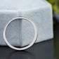 Minimalist Plain Gold Wedding Band customdiamjewel