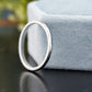 Minimalist Plain Gold Wedding Band customdiamjewel